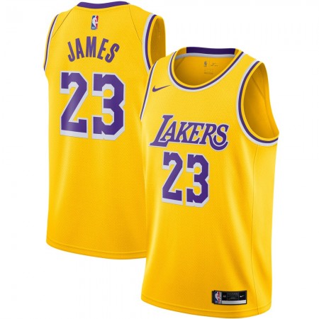 Dres Los Angeles Lakers LeBron James 23 2020-21 Nike Icon Edition Swingman